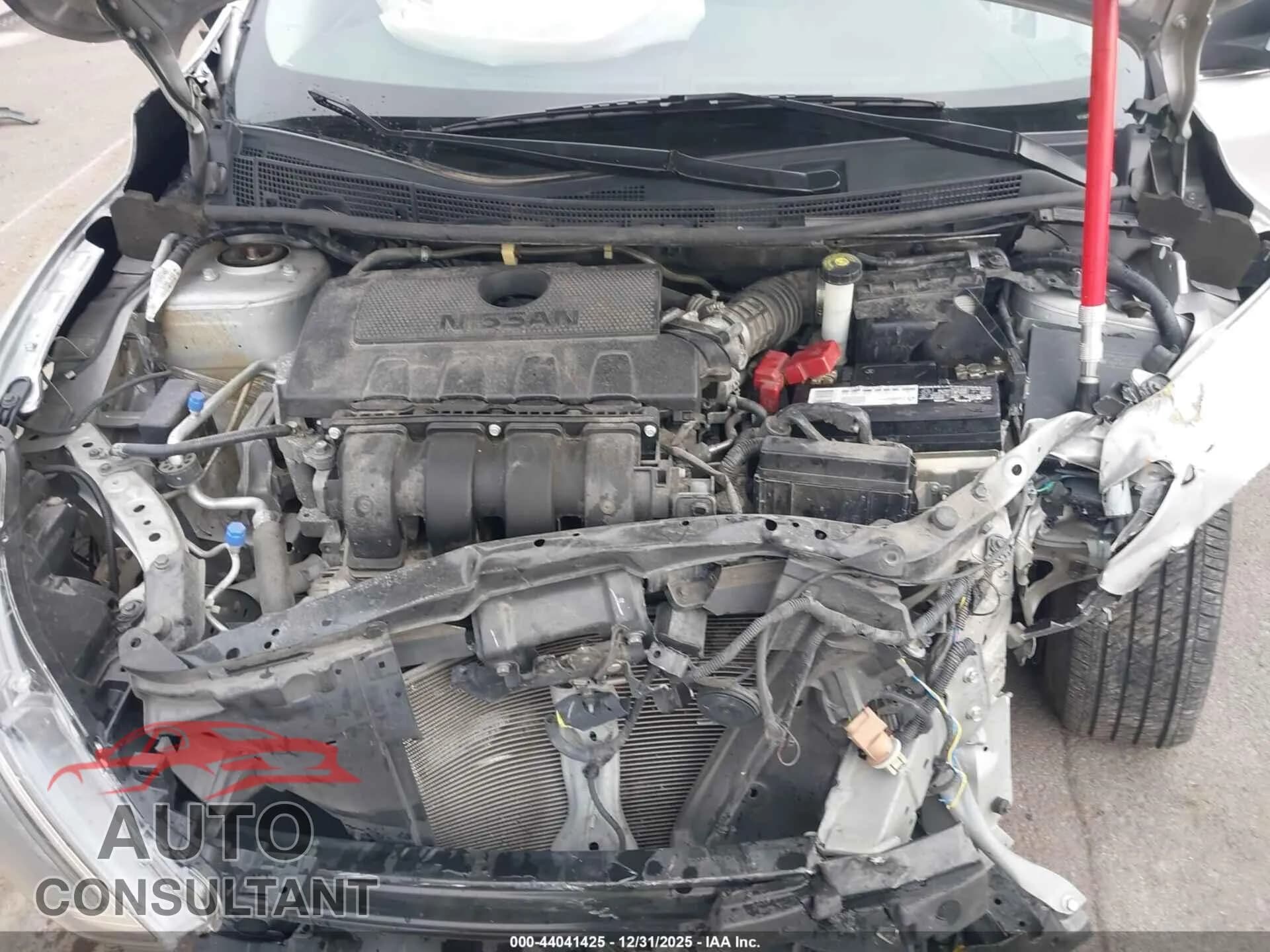 2019 NISSAN SENTRA Damaged VIN 3N1AB7AP3KY375816 – odometer reading 2019 NISSAN SENTRA Damaged VIN 3N1AB7AP3KY375816 – odometer reading