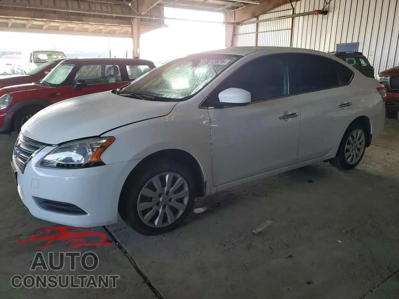 2015 NISSAN SENTRA Damaged VIN 3N1AB7AP4FY268022 – front exterior 2015 NISSAN SENTRA Damaged VIN 3N1AB7AP4FY268022 – front exterior