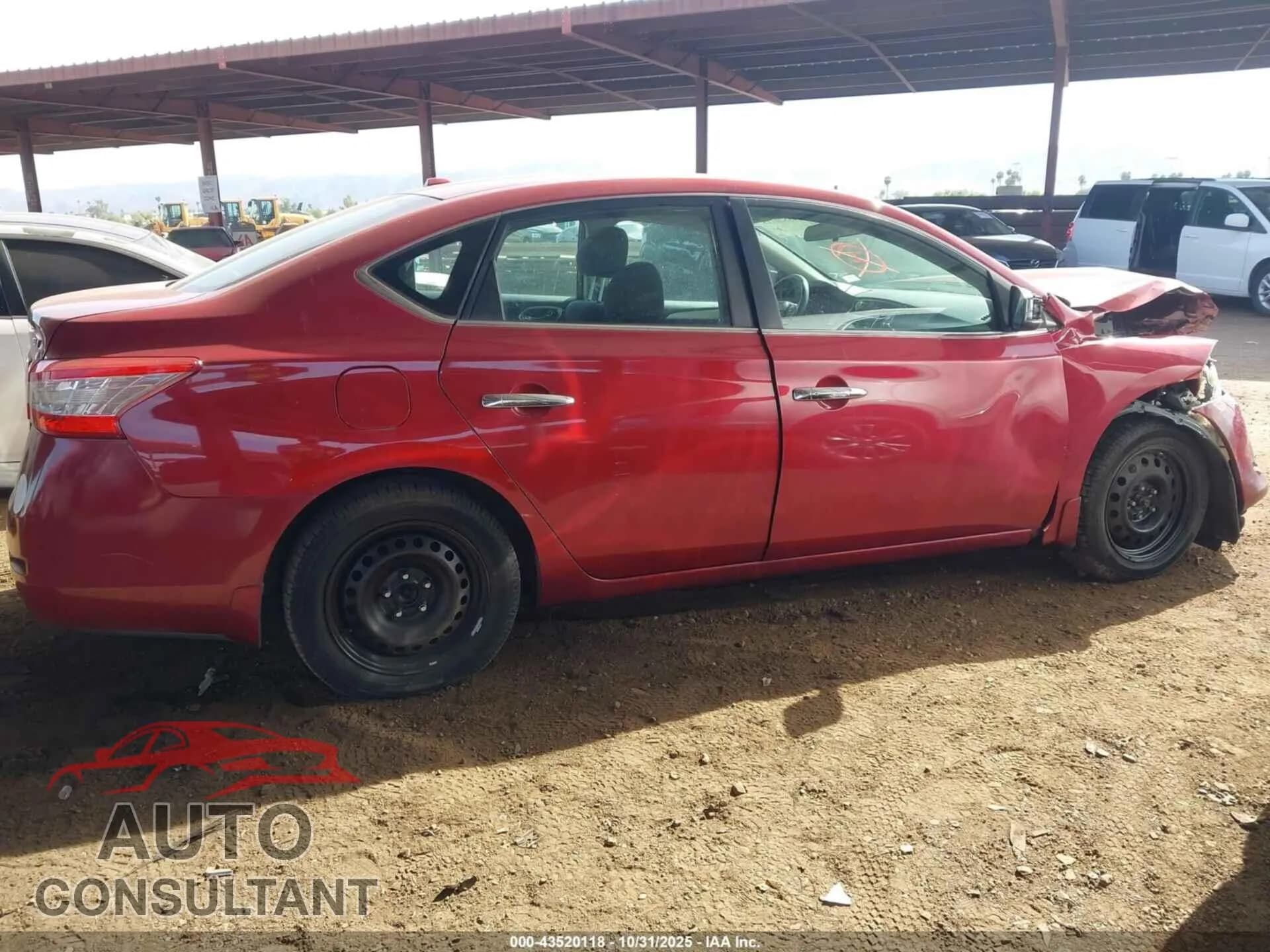 2013 NISSAN SENTRA Damaged VIN 3N1AB7AP9DL781227 – photo 13 2013 NISSAN SENTRA Damaged VIN 3N1AB7AP9DL781227 – photo 13