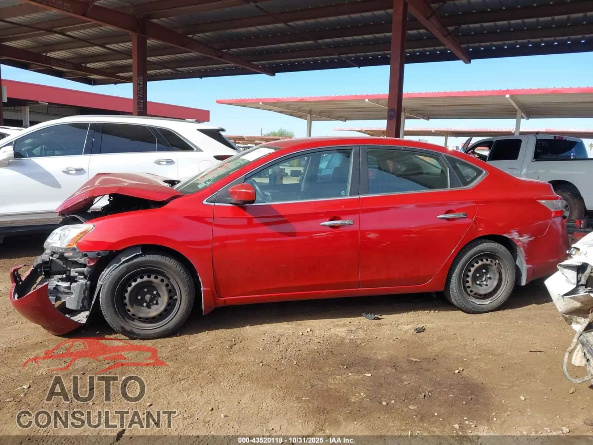 2013 NISSAN SENTRA Damaged VIN 3N1AB7AP9DL781227 – photo 14 2013 NISSAN SENTRA Damaged VIN 3N1AB7AP9DL781227 – photo 14