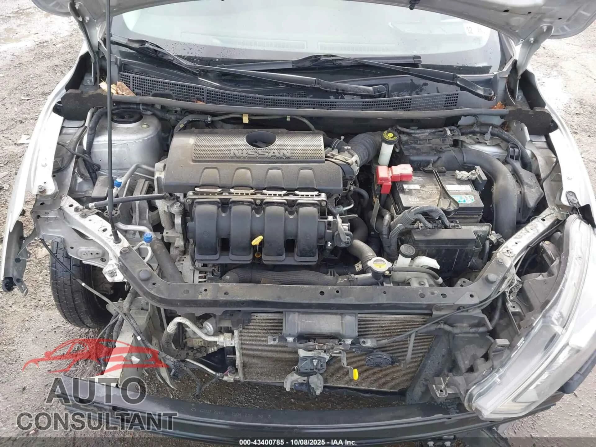 2019 NISSAN SENTRA Damaged VIN 3N1AB7AP9KY228108 – odometer reading 2019 NISSAN SENTRA Damaged VIN 3N1AB7AP9KY228108 – odometer reading