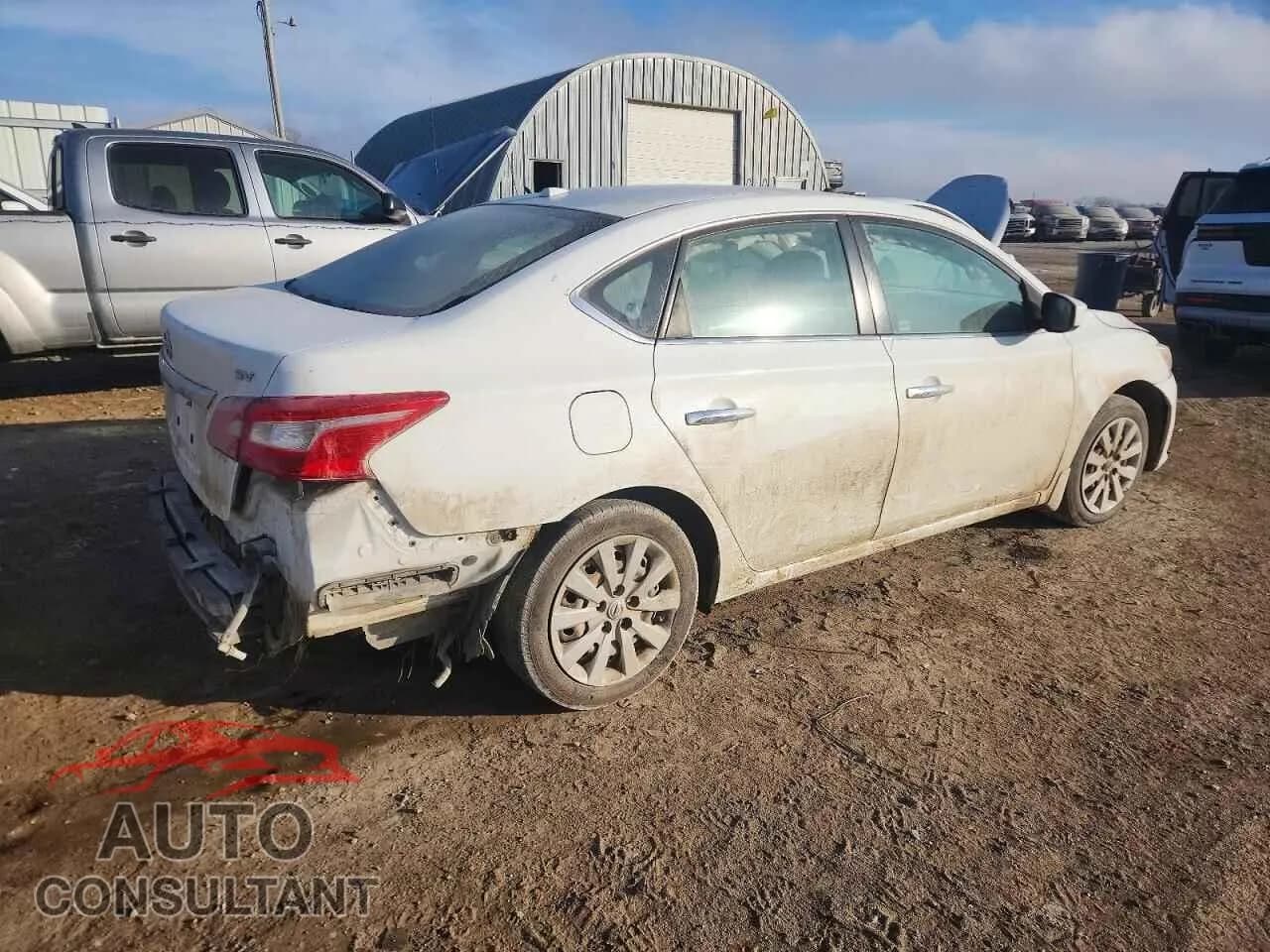 2017 NISSAN SENTRA Damaged VIN 3N1AB7APXHY240731 – side profile 2017 NISSAN SENTRA Damaged VIN 3N1AB7APXHY240731 – side profile