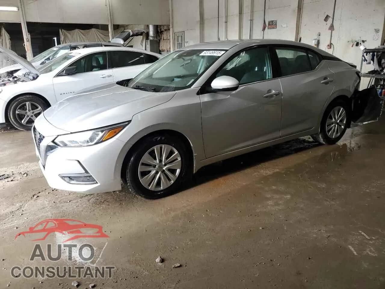 2022 NISSAN SENTRA Damaged VIN 3N1AB8BV8NY214062 – front exterior 2022 NISSAN SENTRA Damaged VIN 3N1AB8BV8NY214062 – front exterior