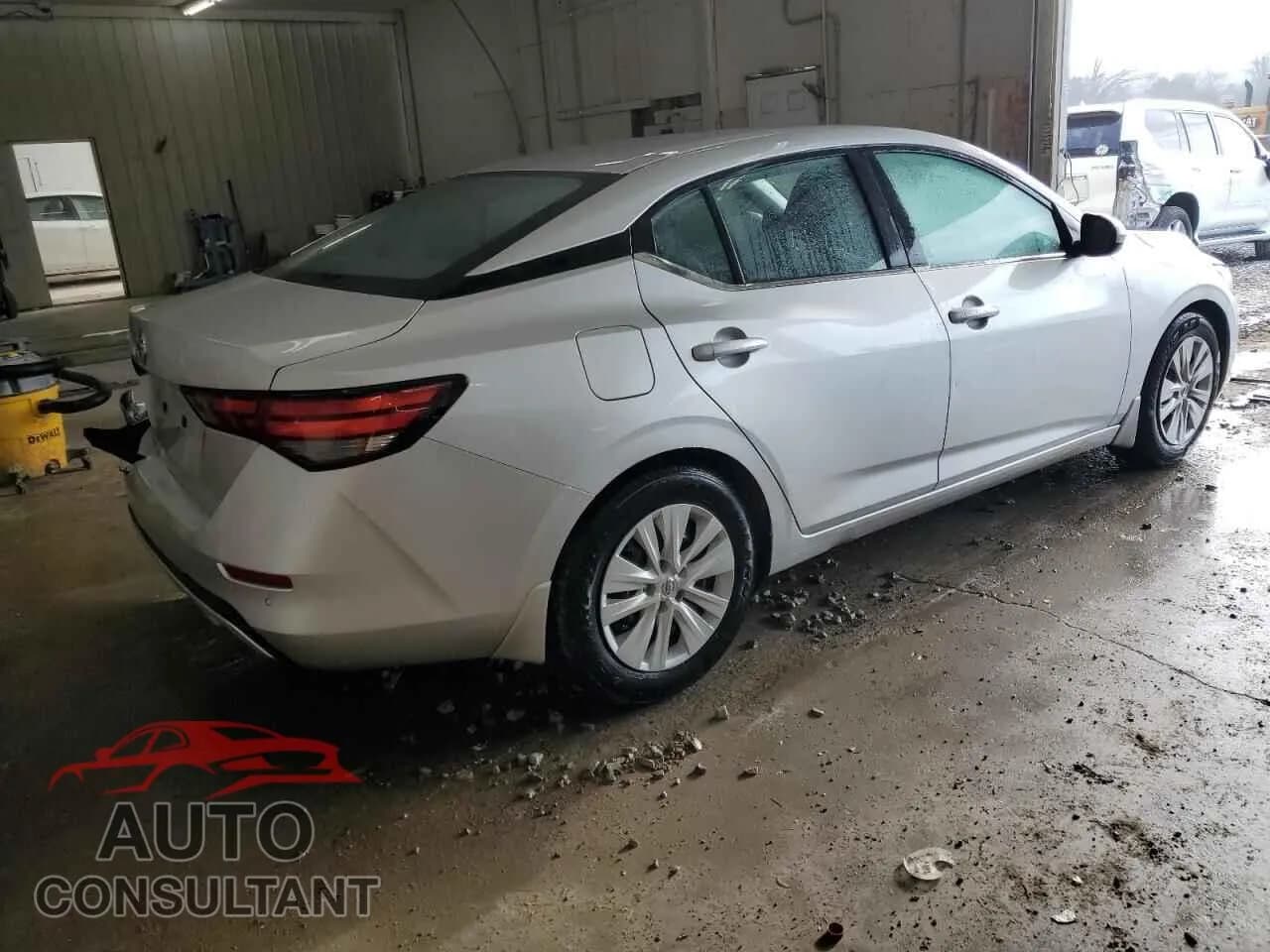 2022 NISSAN SENTRA Damaged VIN 3N1AB8BV8NY214062 – side profile 2022 NISSAN SENTRA Damaged VIN 3N1AB8BV8NY214062 – side profile