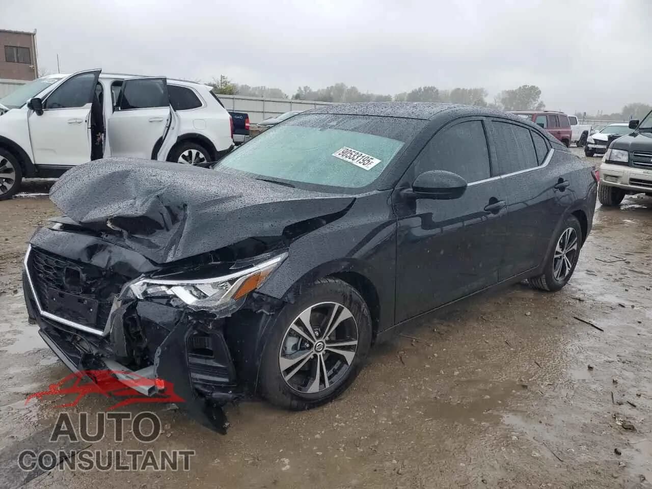 2023 NISSAN SENTRA Damaged VIN 3N1AB8CV4PY230647 – front exterior 2023 NISSAN SENTRA Damaged VIN 3N1AB8CV4PY230647 – front exterior