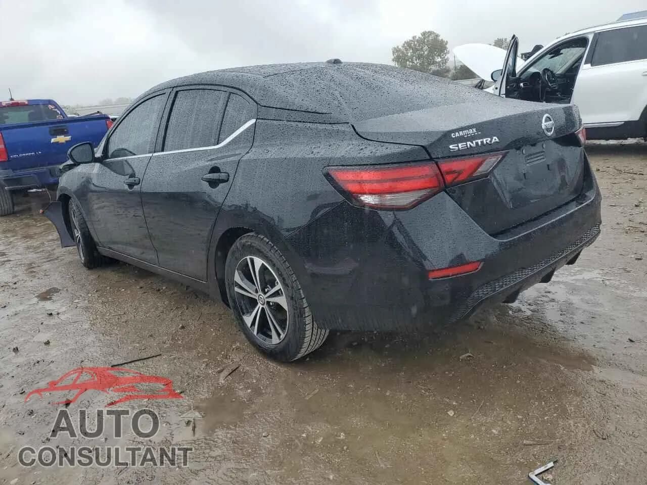 2023 NISSAN SENTRA Damaged VIN 3N1AB8CV4PY230647 – rear exterior 2023 NISSAN SENTRA Damaged VIN 3N1AB8CV4PY230647 – rear exterior