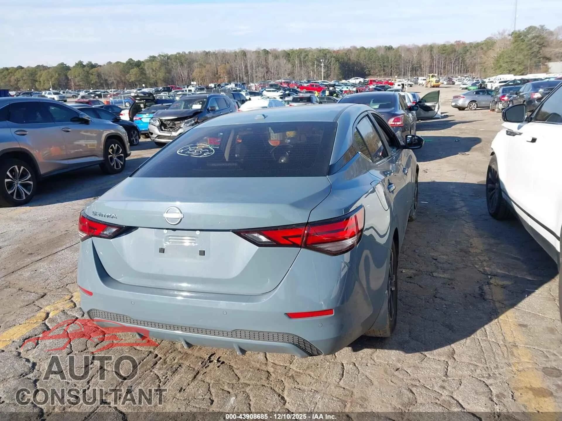 2025 NISSAN SENTRA Damaged VIN 3N1AB8CV8SY248500 – dashboard 2025 NISSAN SENTRA Damaged VIN 3N1AB8CV8SY248500 – dashboard