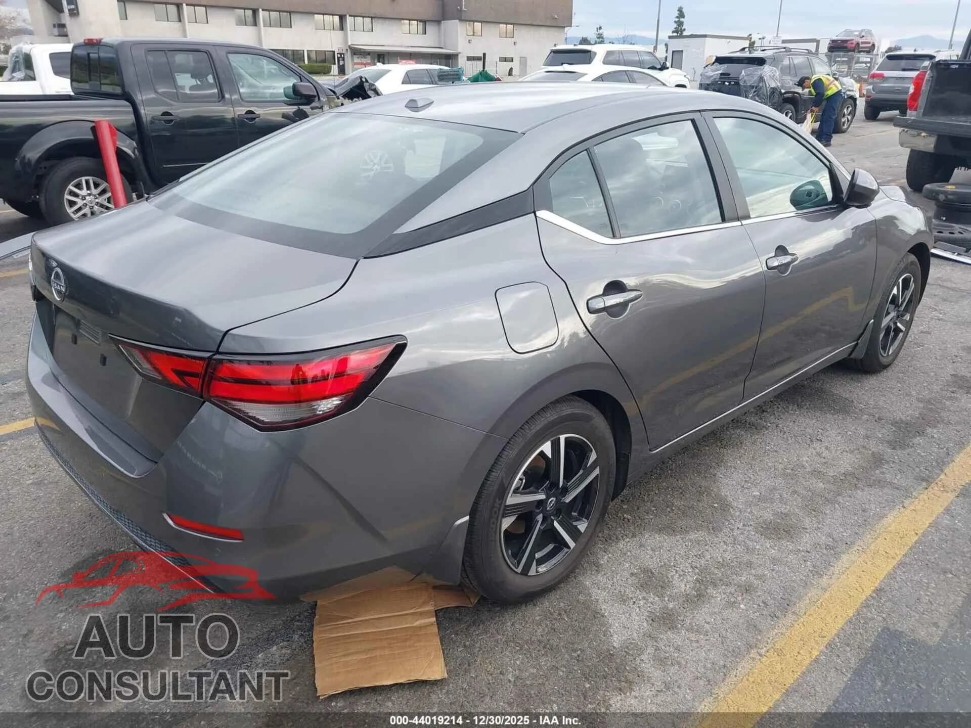 2025 NISSAN SENTRA Damaged VIN 3N1AB8CV9SY236209 – dashboard 2025 NISSAN SENTRA Damaged VIN 3N1AB8CV9SY236209 – dashboard