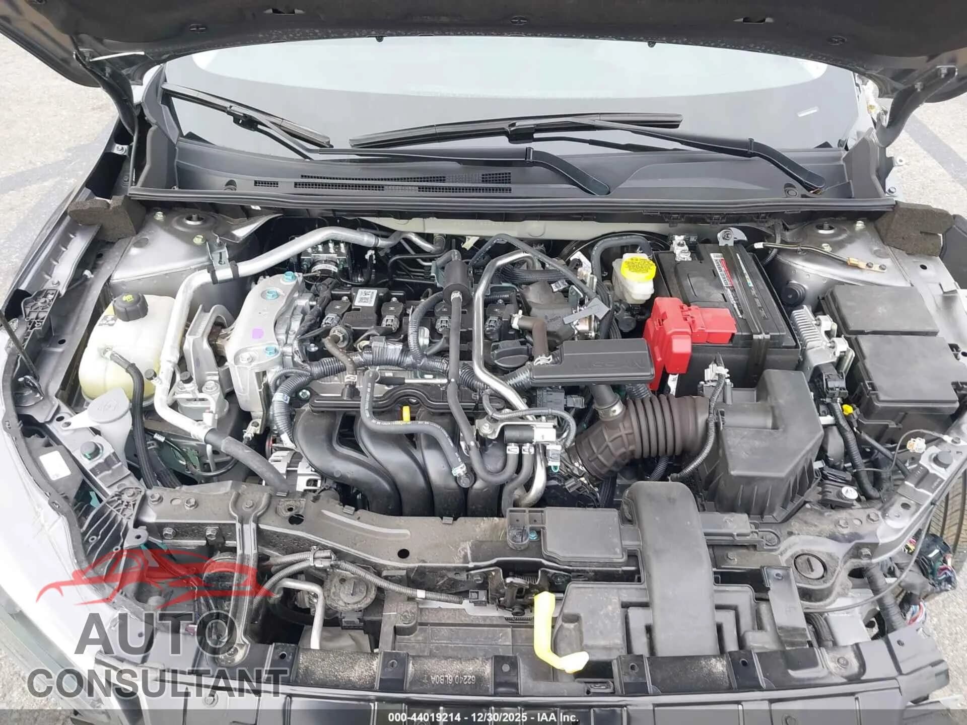 2025 NISSAN SENTRA Damaged VIN 3N1AB8CV9SY236209 – odometer reading 2025 NISSAN SENTRA Damaged VIN 3N1AB8CV9SY236209 – odometer reading