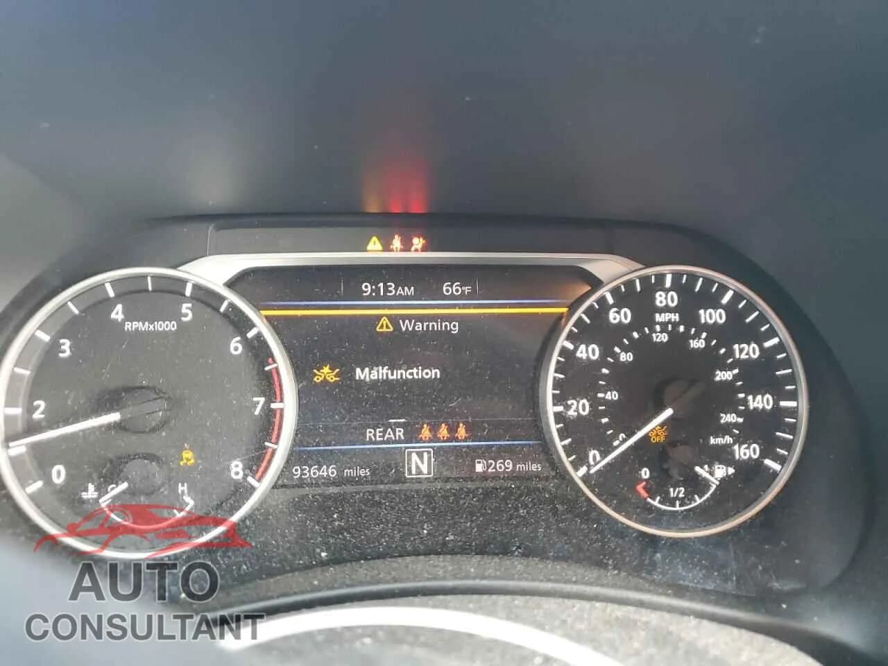 2021 NISSAN SENTRA Used VIN 3N1AB8CVXMY310286 – trunk area 2021 NISSAN SENTRA Used VIN 3N1AB8CVXMY310286 – trunk area