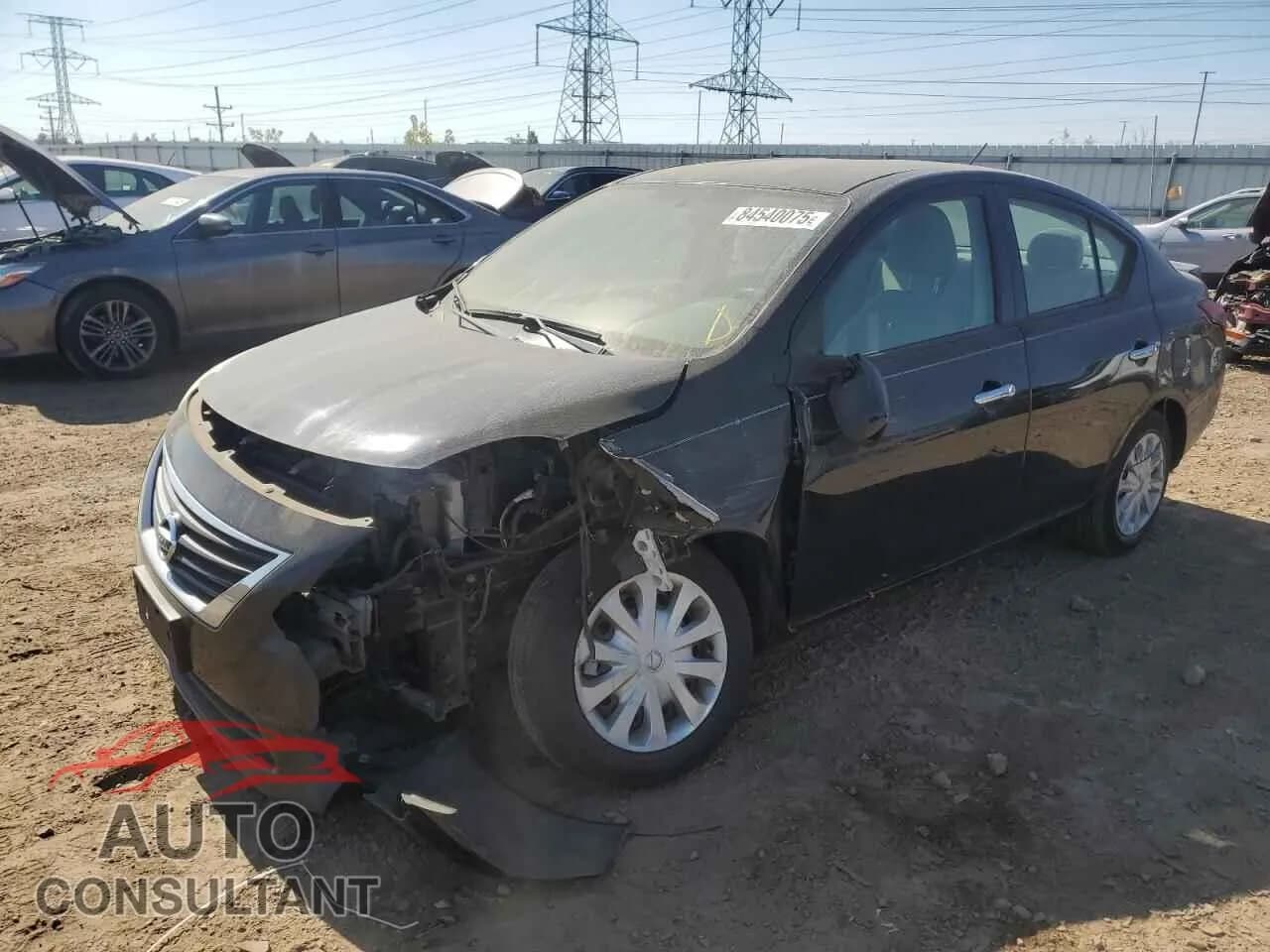 2014 NISSAN VERSA Damaged VIN 3N1CN7AP1EL804422 – front exterior 2014 NISSAN VERSA Damaged VIN 3N1CN7AP1EL804422 – front exterior