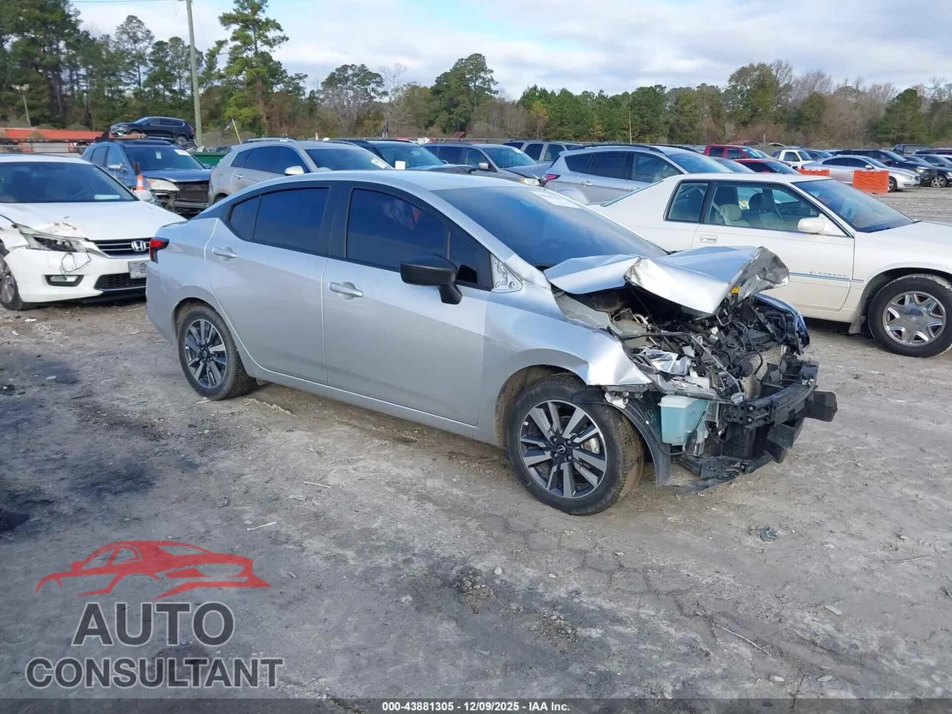 2023 NISSAN VERSA Damaged VIN 3N1CN8EV3PL850867 – front exterior 2023 NISSAN VERSA Damaged VIN 3N1CN8EV3PL850867 – front exterior