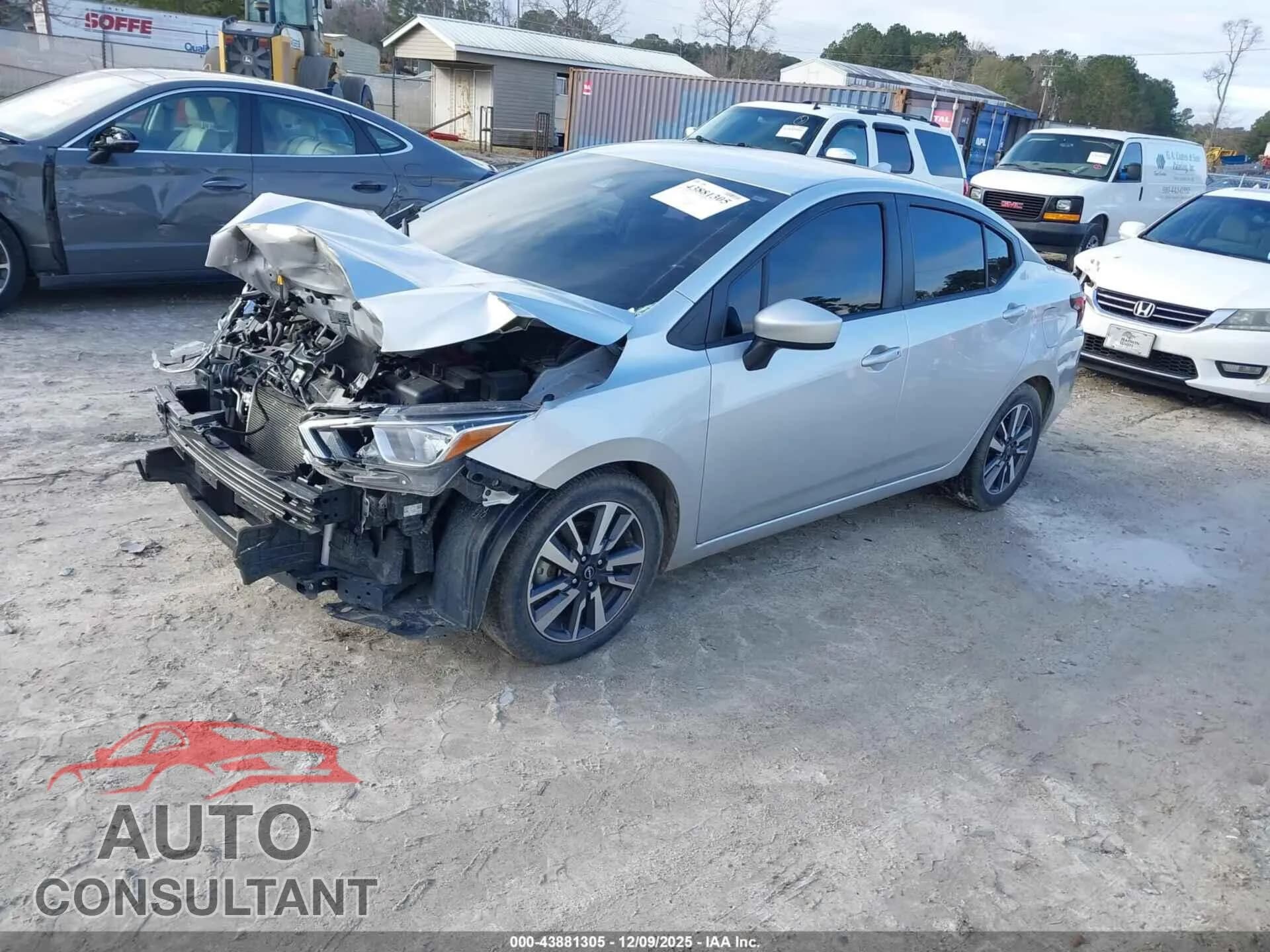 2023 NISSAN VERSA Damaged VIN 3N1CN8EV3PL850867 – rear exterior 2023 NISSAN VERSA Damaged VIN 3N1CN8EV3PL850867 – rear exterior