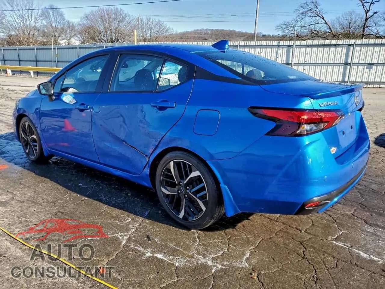 2023 NISSAN VERSA Damaged VIN 3N1CN8FV7PL852619 – rear exterior 2023 NISSAN VERSA Damaged VIN 3N1CN8FV7PL852619 – rear exterior