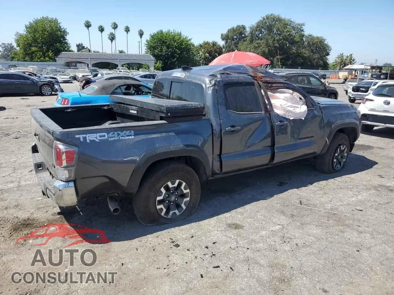 2023 TOYOTA TACOMA Damaged VIN 3TMCZ5AN0PM607260 – side profile 2023 TOYOTA TACOMA Damaged VIN 3TMCZ5AN0PM607260 – side profile