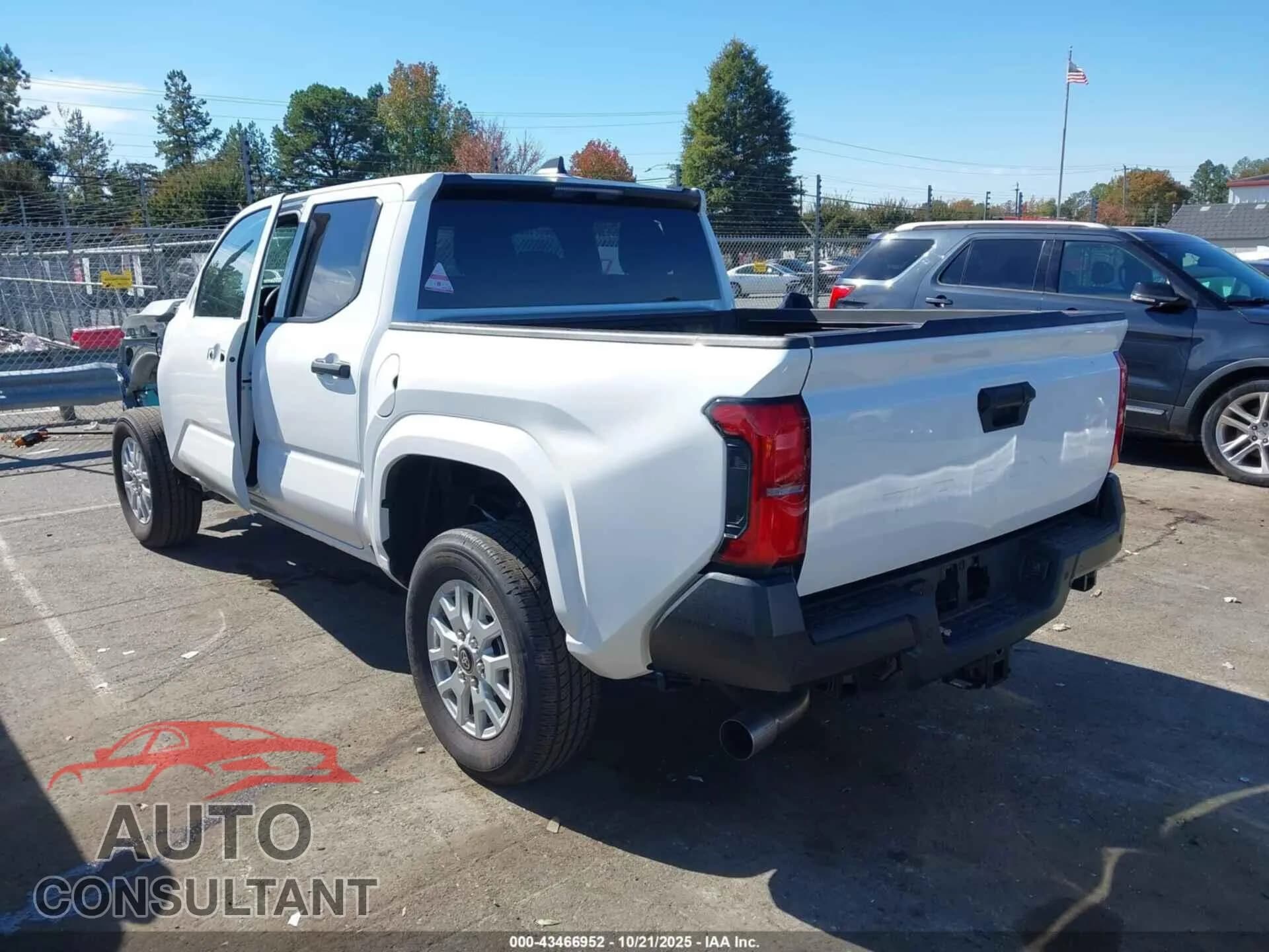 2025 TOYOTA TACOMA Damaged VIN 3TYKD5HN1ST026279 – side profile 2025 TOYOTA TACOMA Damaged VIN 3TYKD5HN1ST026279 – side profile