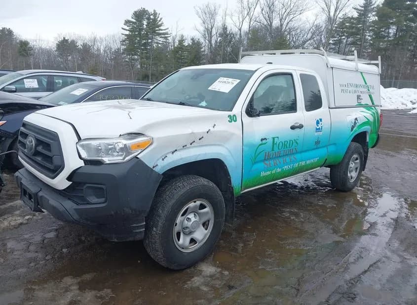 2021 TOYOTA Tacoma Used VIN 3TYSX5EN4MT003819 – rear exterior 2021 TOYOTA Tacoma Used VIN 3TYSX5EN4MT003819 – rear exterior