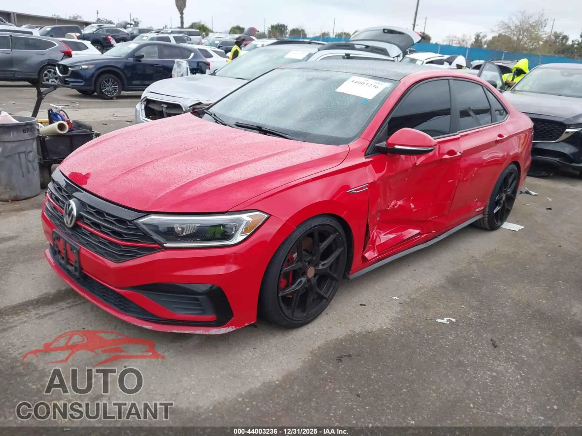 2019 VOLKSWAGEN JETTA GLI Damaged VIN 3VW6T7BU5KM205241 – rear exterior 2019 VOLKSWAGEN JETTA GLI Damaged VIN 3VW6T7BU5KM205241 – rear exterior
