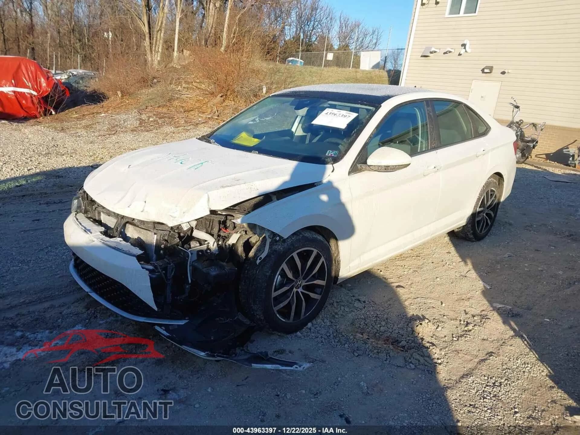 2025 VOLKSWAGEN JETTA Damaged VIN 3VW7X7BU1SM057680 – rear exterior 2025 VOLKSWAGEN JETTA Damaged VIN 3VW7X7BU1SM057680 – rear exterior