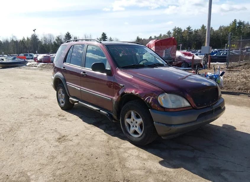 1999 MERCEDES-BENZ M-Class Used VIN 4JGAB54E1XA054831 – side profile 1999 MERCEDES-BENZ M-Class Used VIN 4JGAB54E1XA054831 – side profile