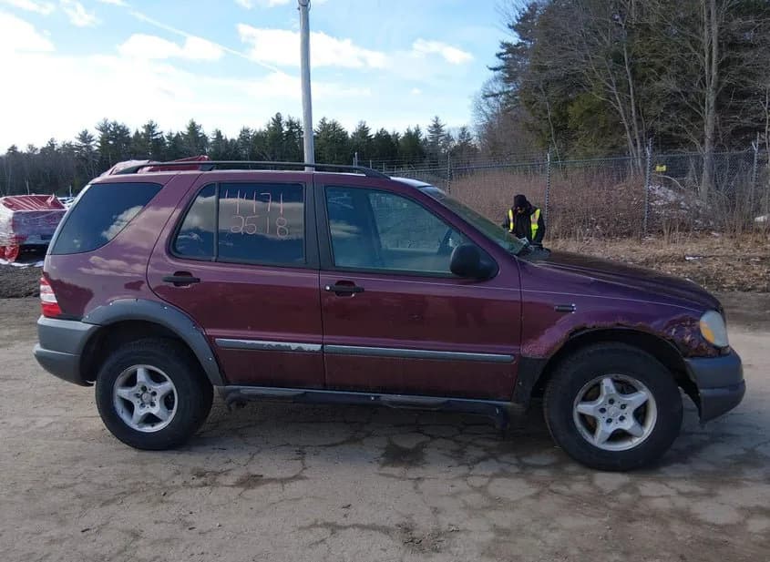 1999 MERCEDES-BENZ M-Class Used VIN 4JGAB54E1XA054831 – photo 12 1999 MERCEDES-BENZ M-Class Used VIN 4JGAB54E1XA054831 – photo 12