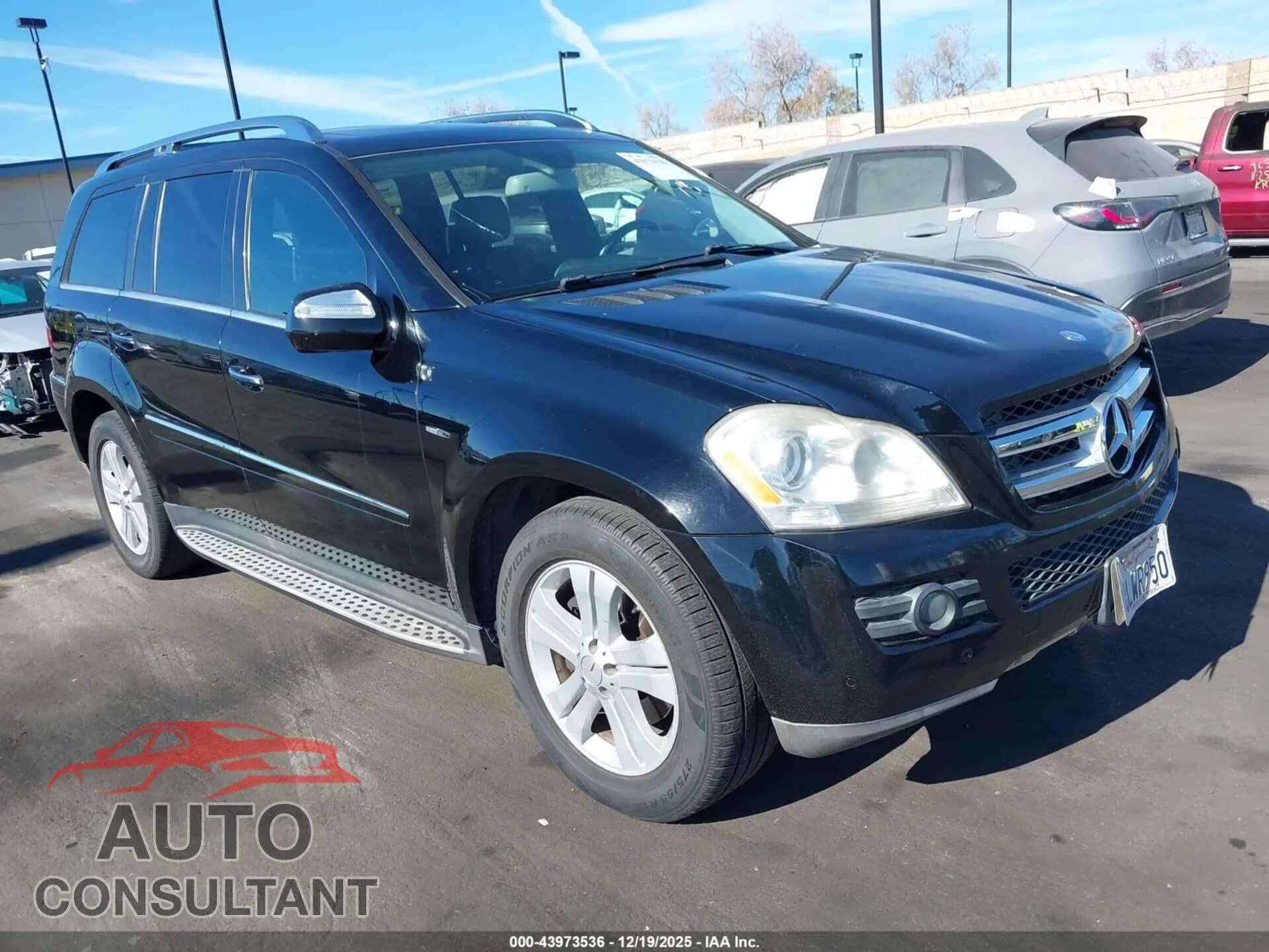 2009 MERCEDES-BENZ GL 320 BLUETEC Damaged VIN 4JGBF25E29A493447 – front exterior 2009 MERCEDES-BENZ GL 320 BLUETEC Damaged VIN 4JGBF25E29A493447 – front exterior