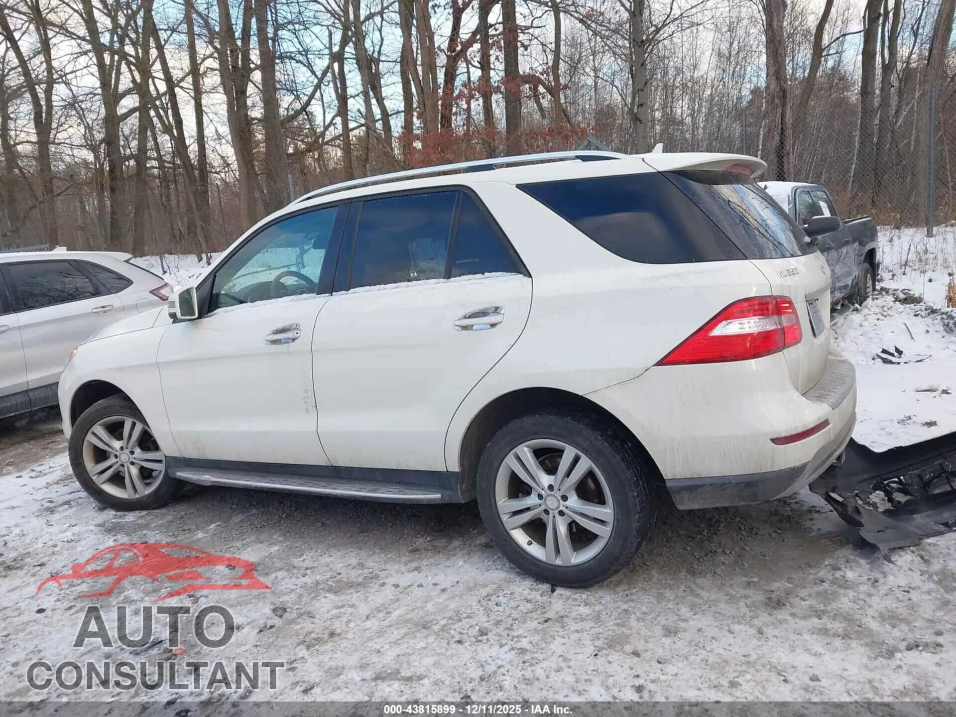 2013 MERCEDES-BENZ ML 350 Damaged VIN 4JGDA5HB5DA174224 – photo 14 2013 MERCEDES-BENZ ML 350 Damaged VIN 4JGDA5HB5DA174224 – photo 14