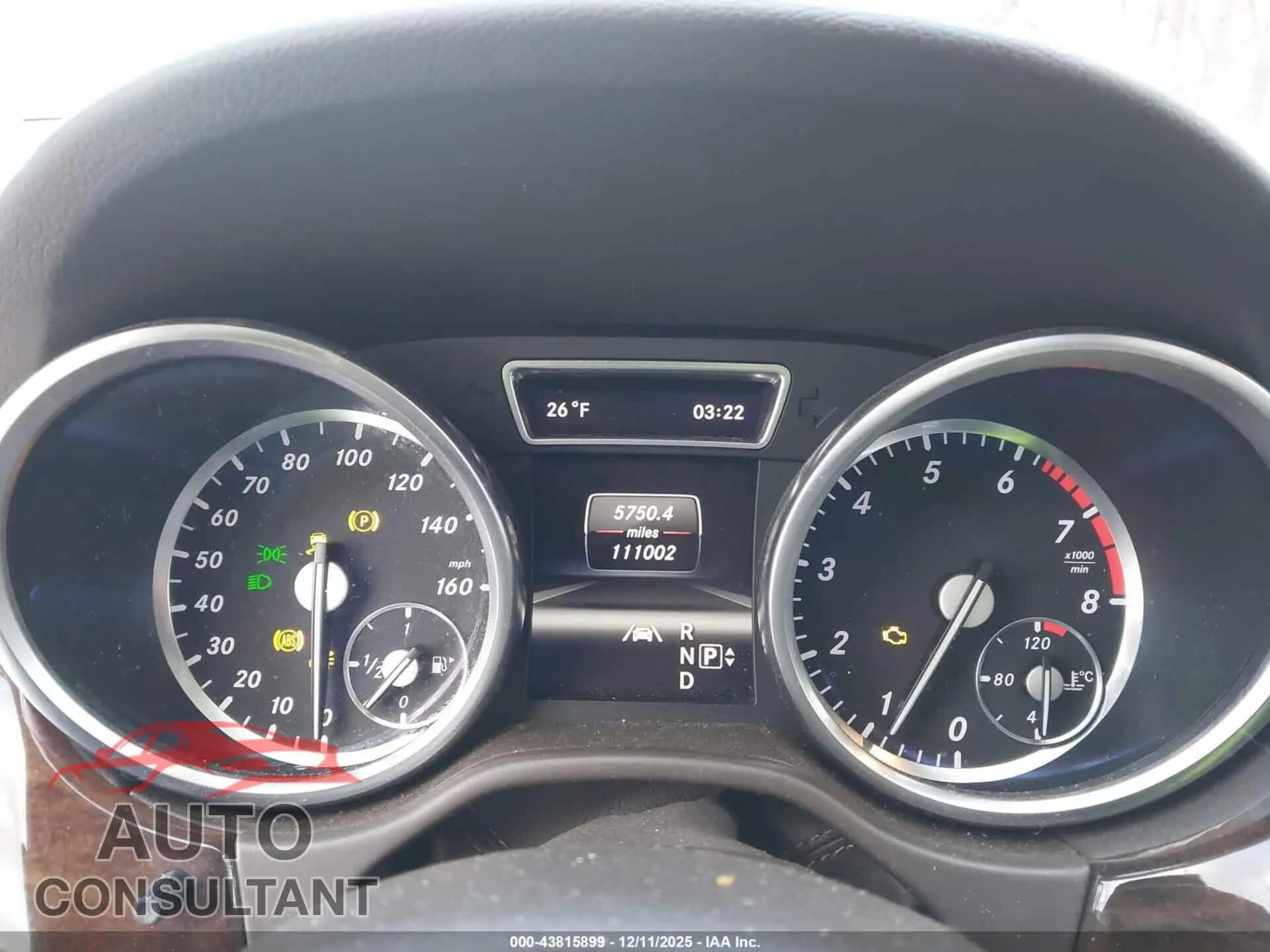 2013 MERCEDES-BENZ ML 350 Damaged VIN 4JGDA5HB5DA174224 – photo 15 2013 MERCEDES-BENZ ML 350 Damaged VIN 4JGDA5HB5DA174224 – photo 15