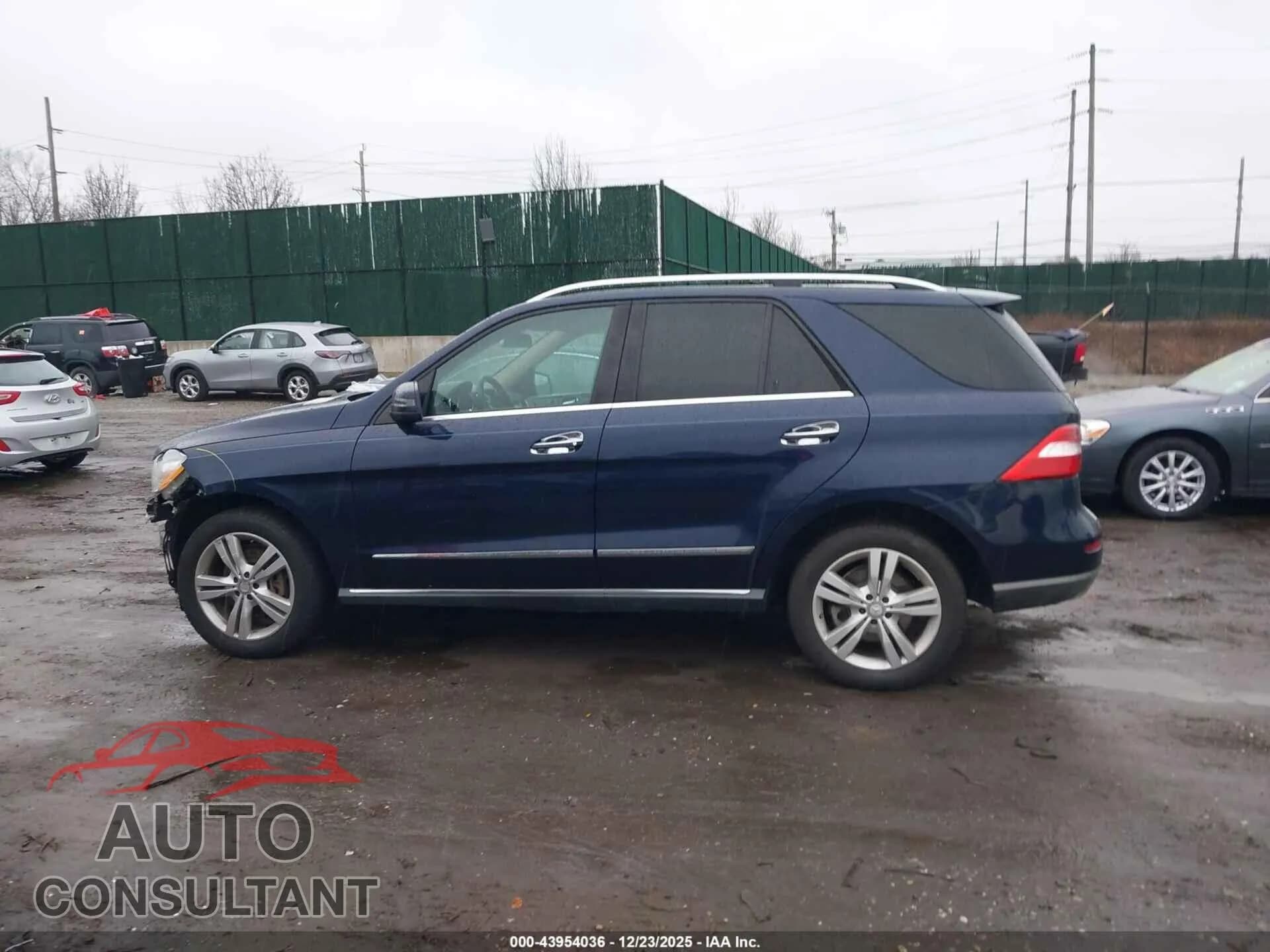 2013 MERCEDES-BENZ ML 350 Damaged VIN 4JGDA5HB6DA235418 – photo 14 2013 MERCEDES-BENZ ML 350 Damaged VIN 4JGDA5HB6DA235418 – photo 14