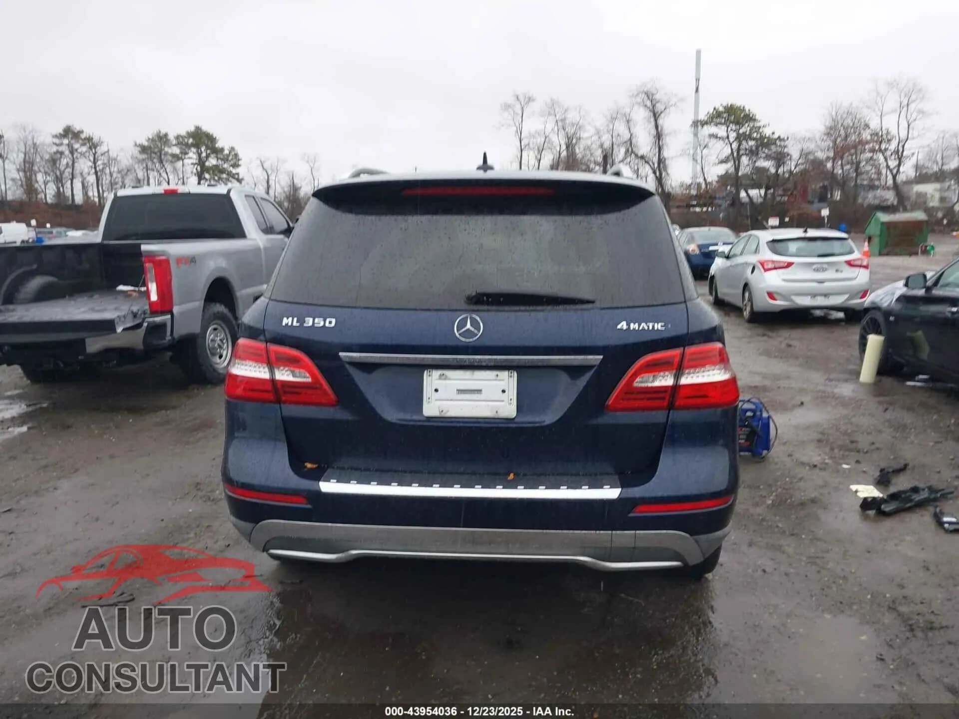 2013 MERCEDES-BENZ ML 350 Damaged VIN 4JGDA5HB6DA235418 – photo 16 2013 MERCEDES-BENZ ML 350 Damaged VIN 4JGDA5HB6DA235418 – photo 16