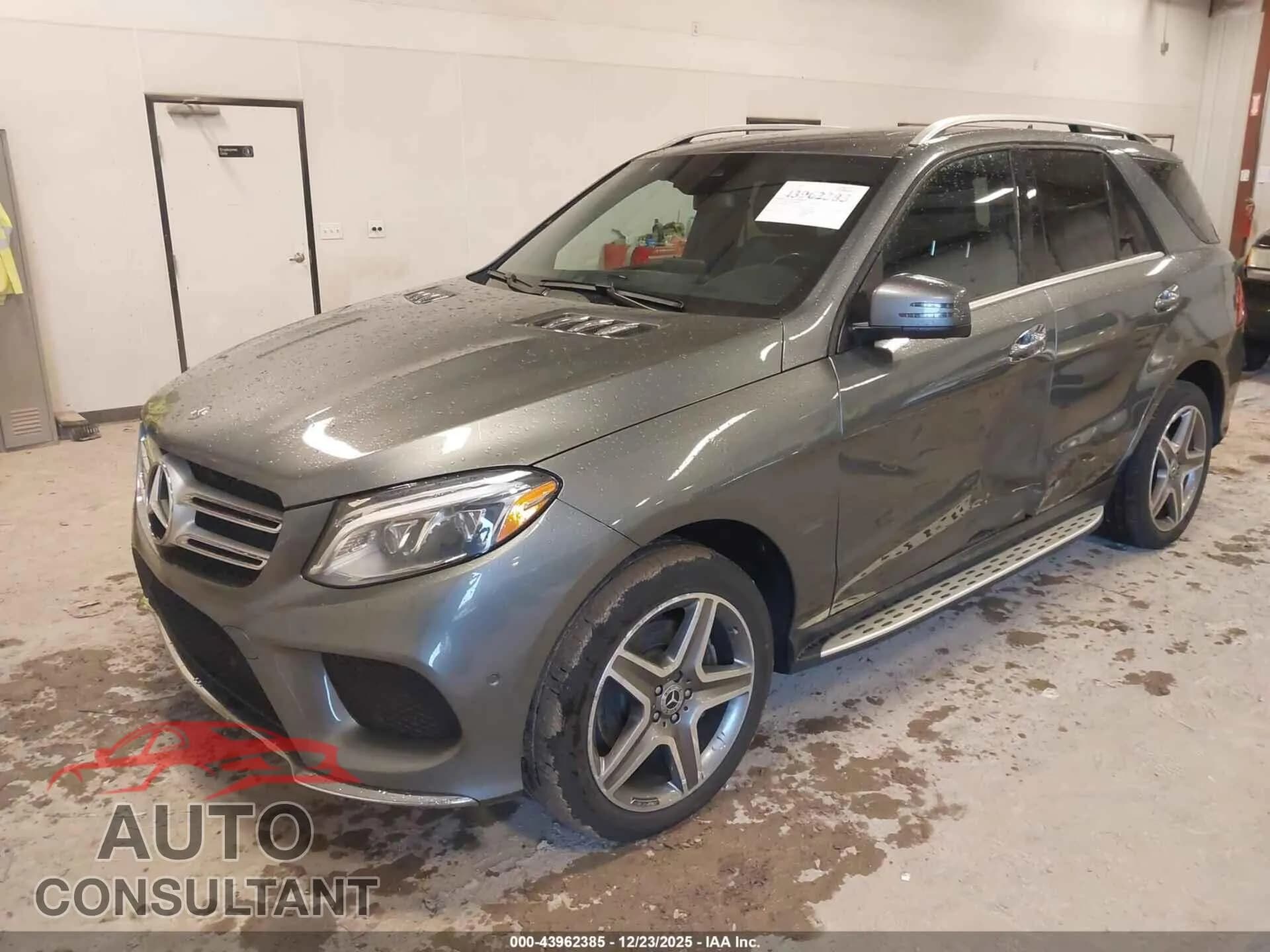 2017 MERCEDES-BENZ GLE 350 Damaged VIN 4JGDA5HB8HA965935 – rear exterior 2017 MERCEDES-BENZ GLE 350 Damaged VIN 4JGDA5HB8HA965935 – rear exterior