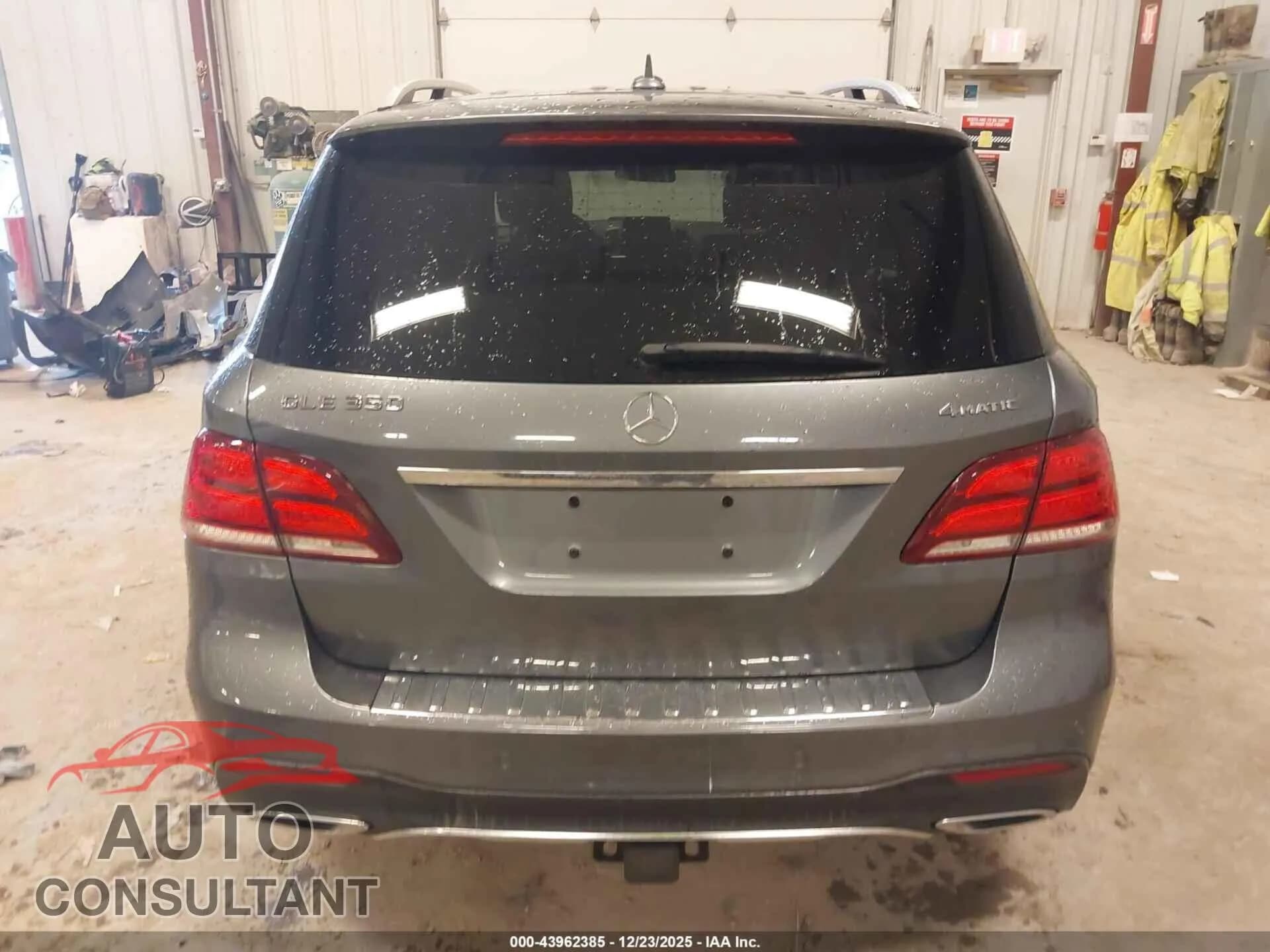 2017 MERCEDES-BENZ GLE 350 Damaged VIN 4JGDA5HB8HA965935 – photo 16 2017 MERCEDES-BENZ GLE 350 Damaged VIN 4JGDA5HB8HA965935 – photo 16