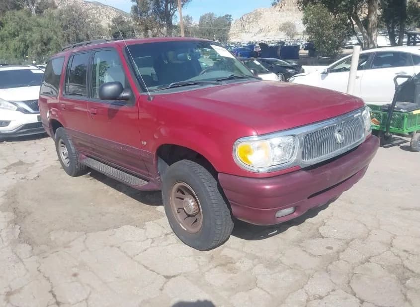 1999 MERCURY Mountaineer Used VIN 4M2ZU52P2XUJ13609 – front exterior 1999 MERCURY Mountaineer Used VIN 4M2ZU52P2XUJ13609 – front exterior