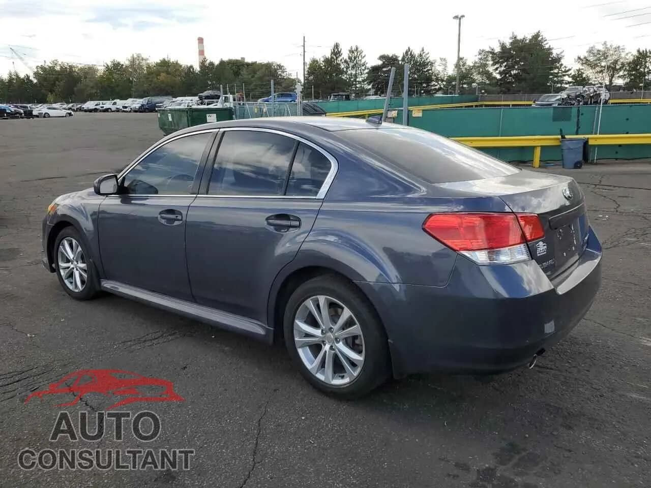 2014 SUBARU LEGACY Damaged VIN 4S3BMDL69E2028573 – rear exterior 2014 SUBARU LEGACY Damaged VIN 4S3BMDL69E2028573 – rear exterior