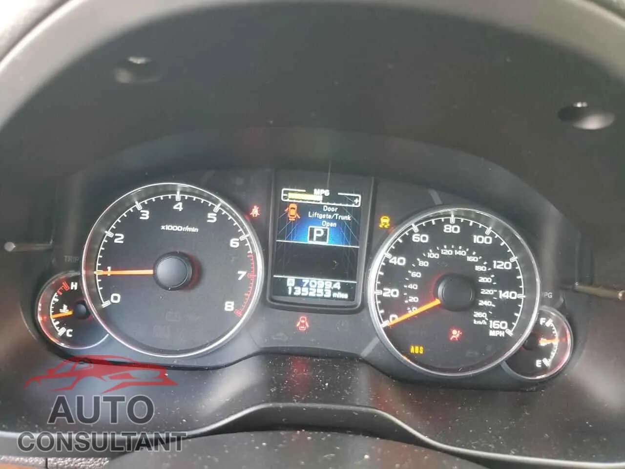 2014 SUBARU LEGACY Damaged VIN 4S3BMDL69E2028573 – trunk area 2014 SUBARU LEGACY Damaged VIN 4S3BMDL69E2028573 – trunk area