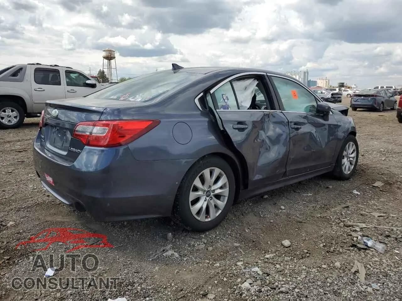 2016 SUBARU LEGACY Damaged VIN 4S3BNAC66G3054315 – side profile 2016 SUBARU LEGACY Damaged VIN 4S3BNAC66G3054315 – side profile