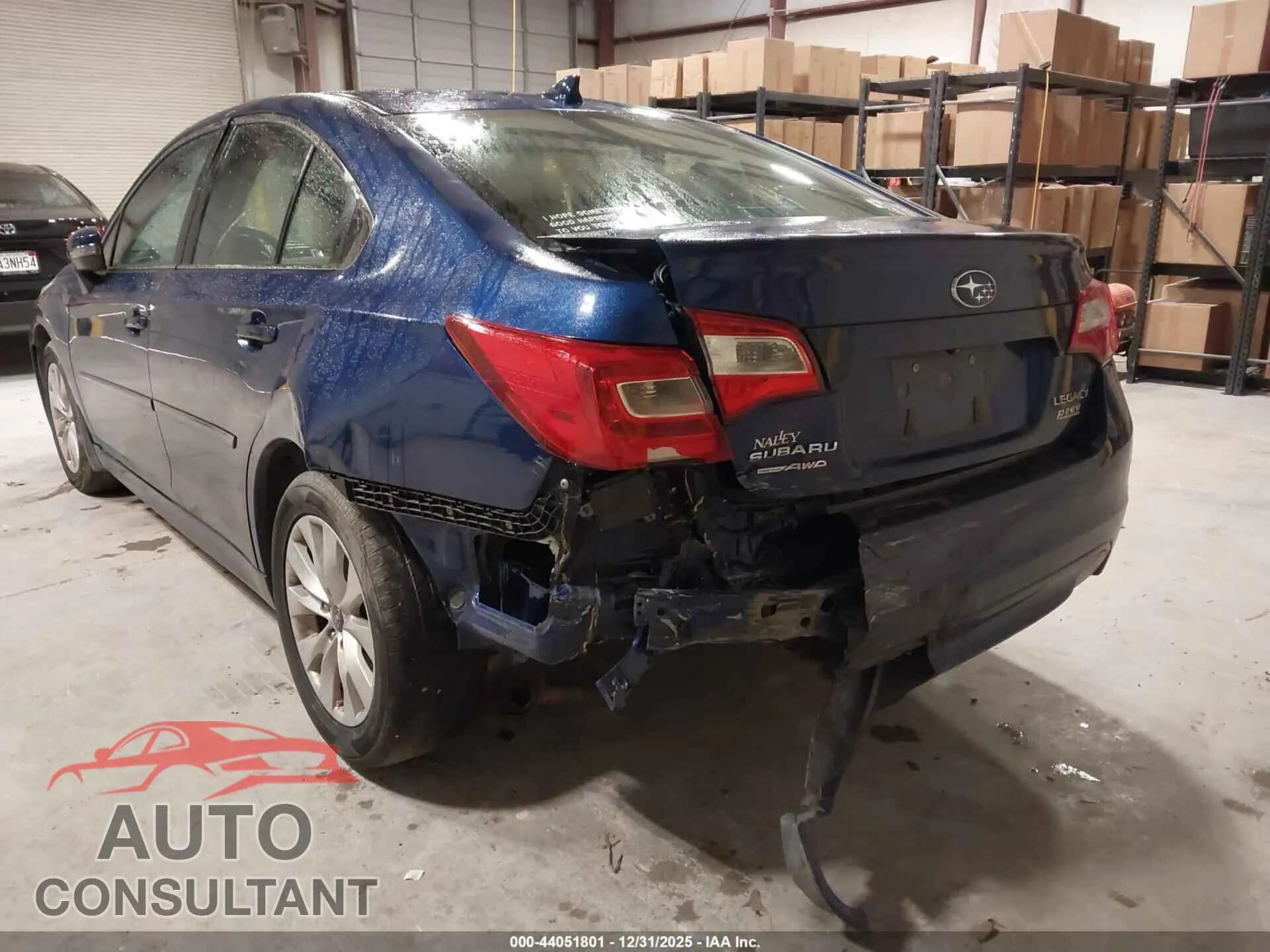 2017 SUBARU LEGACY Damaged VIN 4S3BNAF61H3002930 – engine bay 2017 SUBARU LEGACY Damaged VIN 4S3BNAF61H3002930 – engine bay