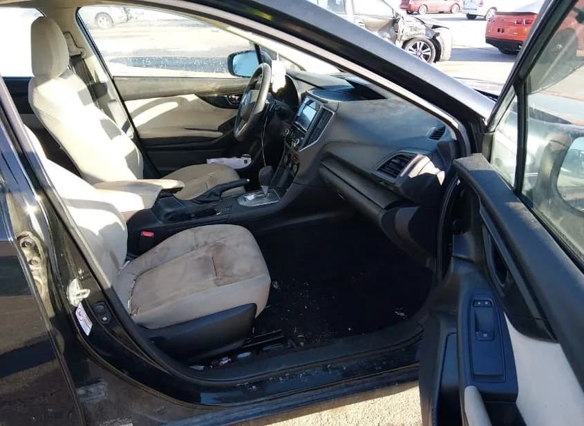 2017 SUBARU IMPREZA Used VIN 4S3GKAB60H3624116 – interior seats 2017 SUBARU IMPREZA Used VIN 4S3GKAB60H3624116 – interior seats