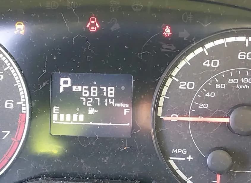 2017 SUBARU IMPREZA Used VIN 4S3GKAB60H3624116 – trunk area 2017 SUBARU IMPREZA Used VIN 4S3GKAB60H3624116 – trunk area