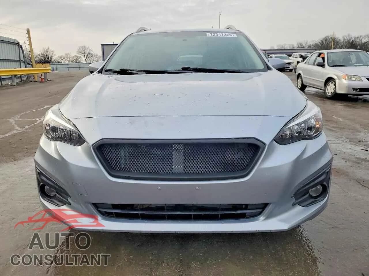 2018 SUBARU IMPREZA Damaged VIN 4S3GTAD67J3747525 – interior seats 2018 SUBARU IMPREZA Damaged VIN 4S3GTAD67J3747525 – interior seats