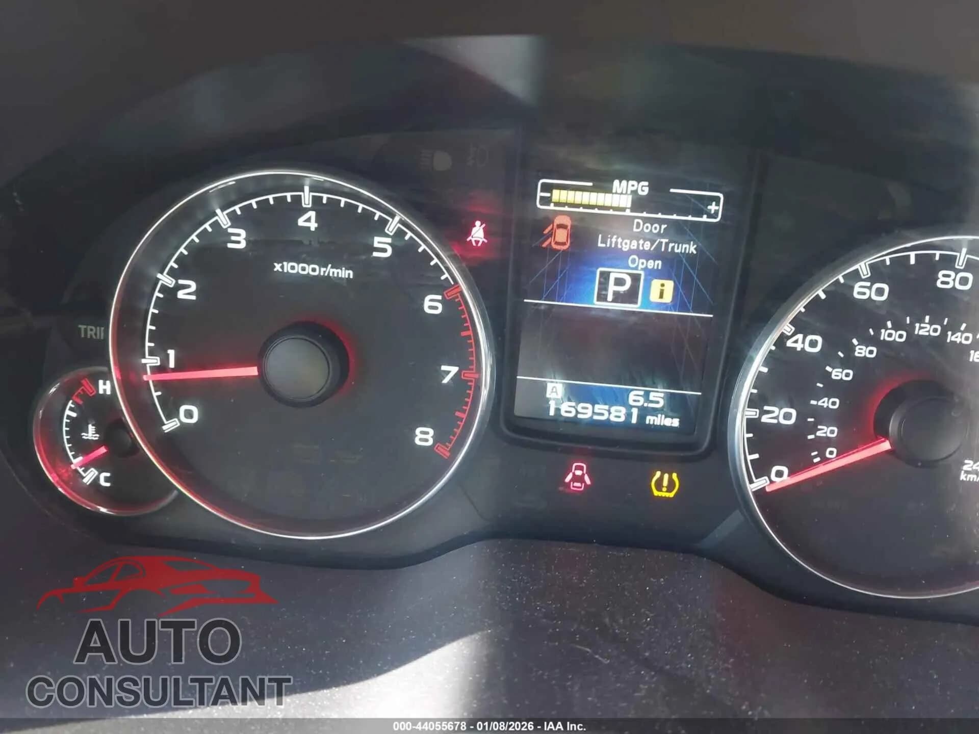 2013 SUBARU OUTBACK Damaged VIN 4S4BRBKC5D3275624 – exterior detail 2013 SUBARU OUTBACK Damaged VIN 4S4BRBKC5D3275624 – exterior detail