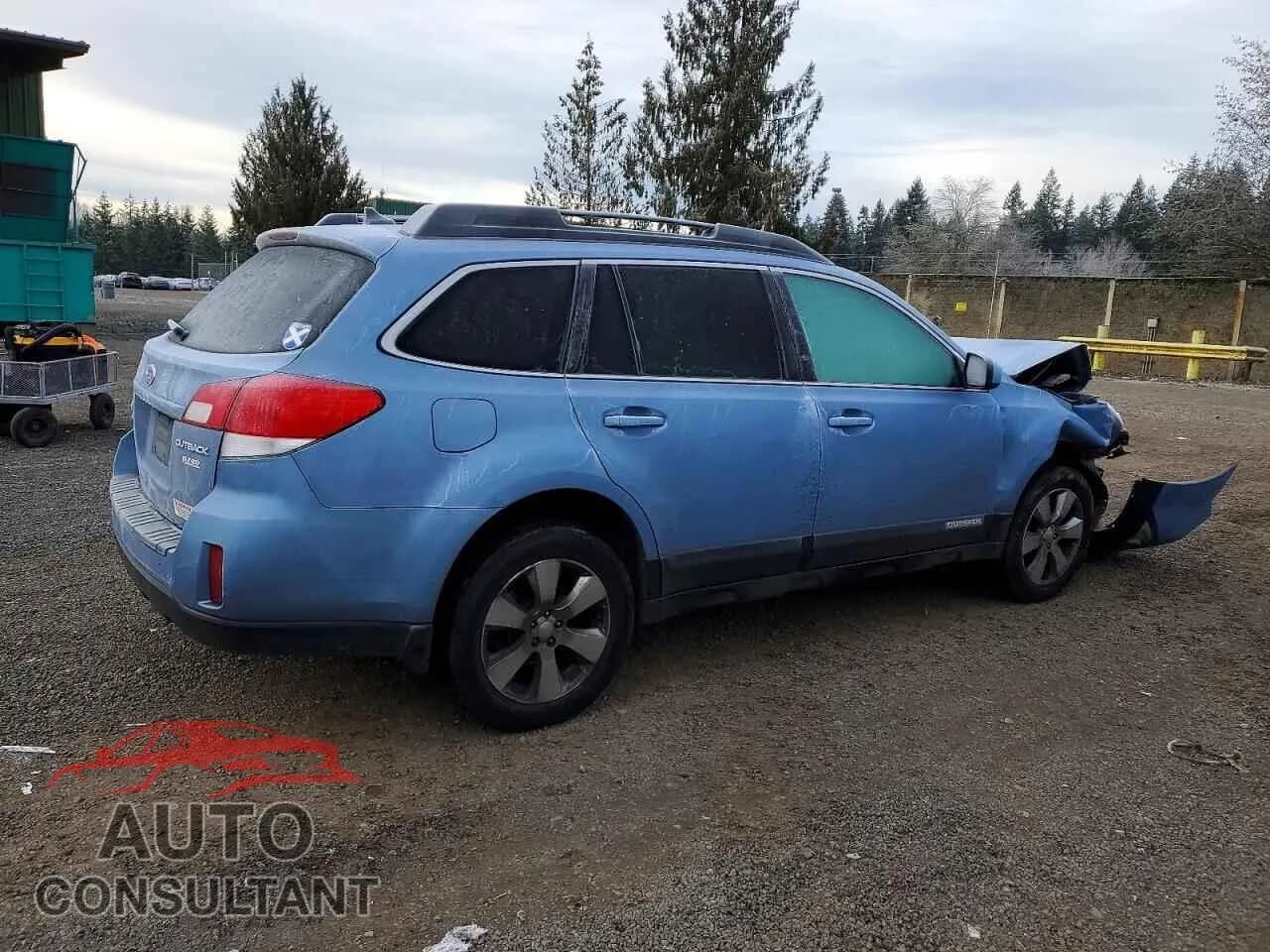 2011 SUBARU OUTBACK Damaged VIN 4S4BRBKC7B3383885 – side profile 2011 SUBARU OUTBACK Damaged VIN 4S4BRBKC7B3383885 – side profile