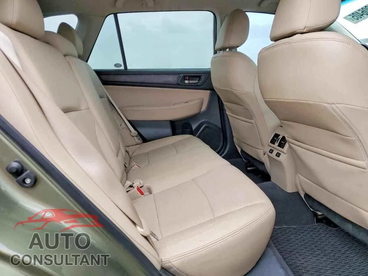 2016 SUBARU OUTBACK Damaged VIN 4S4BSANC2G3336104 – odometer reading 2016 SUBARU OUTBACK Damaged VIN 4S4BSANC2G3336104 – odometer reading