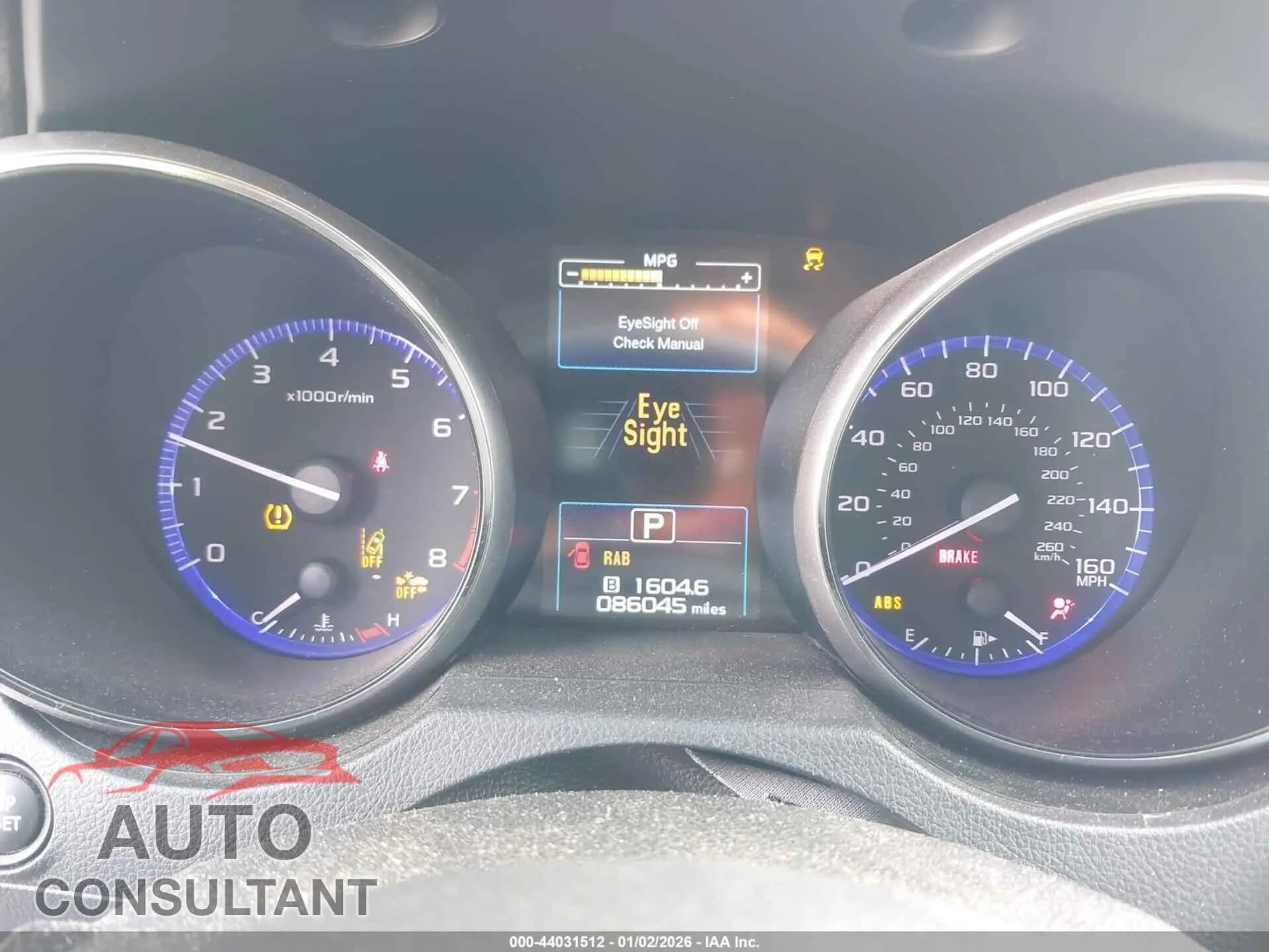 2018 SUBARU OUTBACK Damaged VIN 4S4BSENC6J3230009 – exterior detail 2018 SUBARU OUTBACK Damaged VIN 4S4BSENC6J3230009 – exterior detail