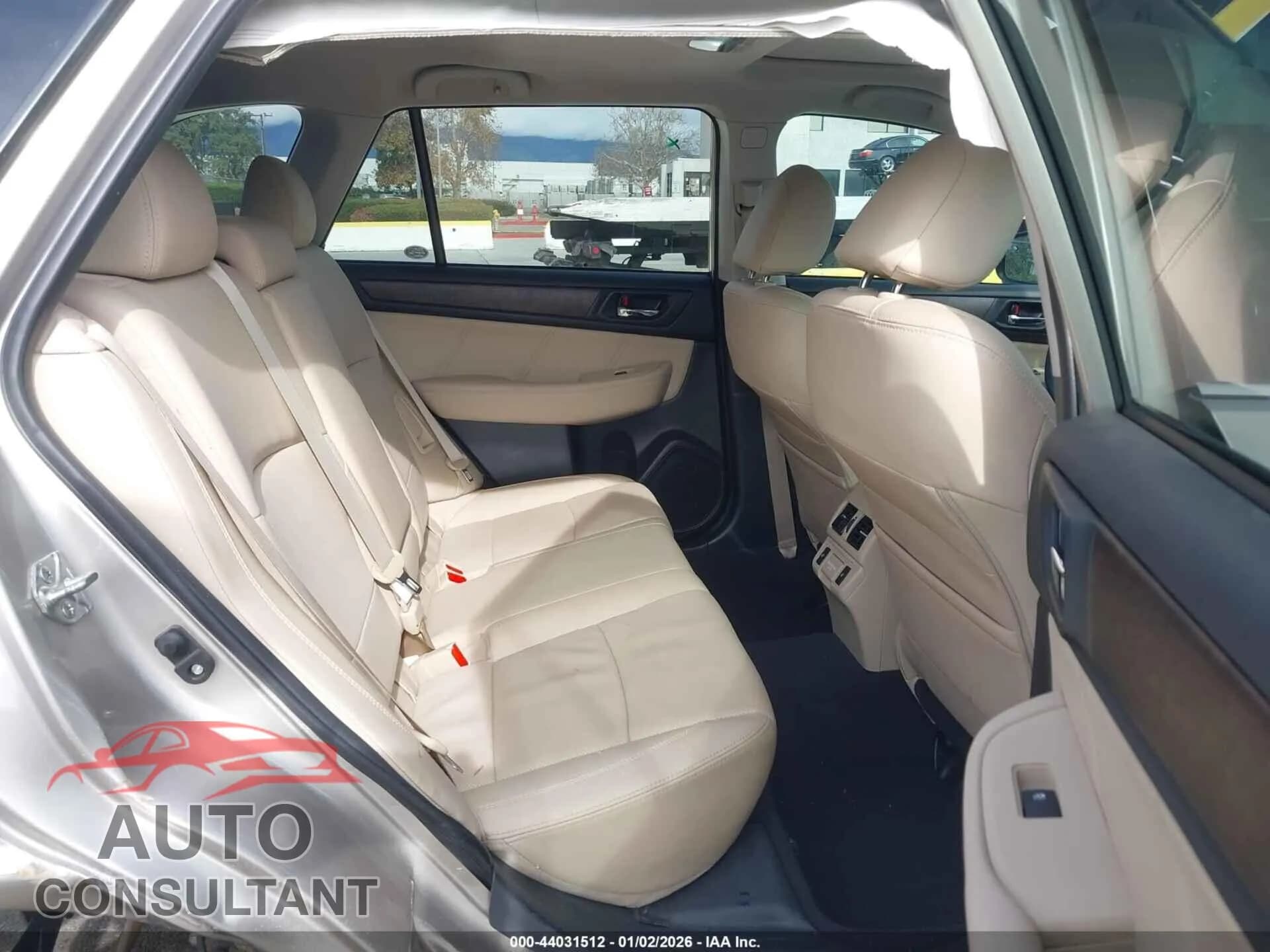 2018 SUBARU OUTBACK Damaged VIN 4S4BSENC6J3230009 – undercarriage 2018 SUBARU OUTBACK Damaged VIN 4S4BSENC6J3230009 – undercarriage