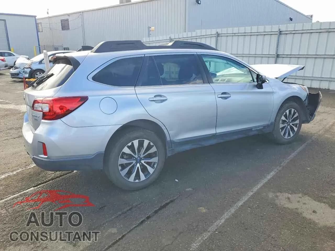 2016 SUBARU OUTBACK Damaged VIN 4S4BSENCXG3243547 – side profile 2016 SUBARU OUTBACK Damaged VIN 4S4BSENCXG3243547 – side profile