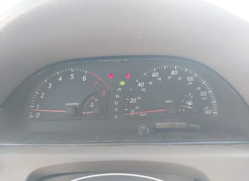 2002 TOYOTA Camry Used VIN 4T1BE32K22U545537 – dashboard 2002 TOYOTA Camry Used VIN 4T1BE32K22U545537 – dashboard