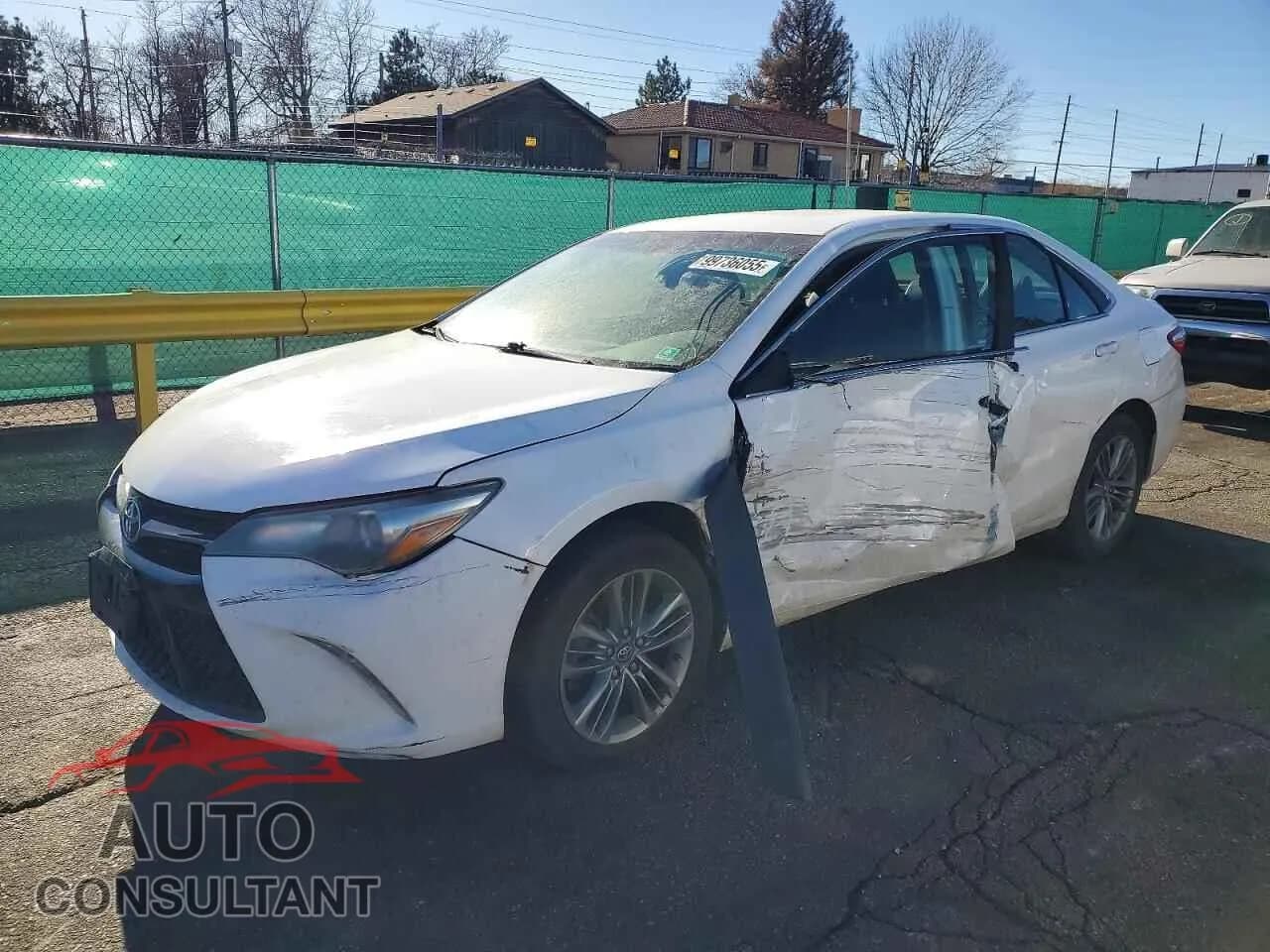 2016 TOYOTA CAMRY Damaged VIN 4T1BF1FK5GU239354 – front exterior 2016 TOYOTA CAMRY Damaged VIN 4T1BF1FK5GU239354 – front exterior