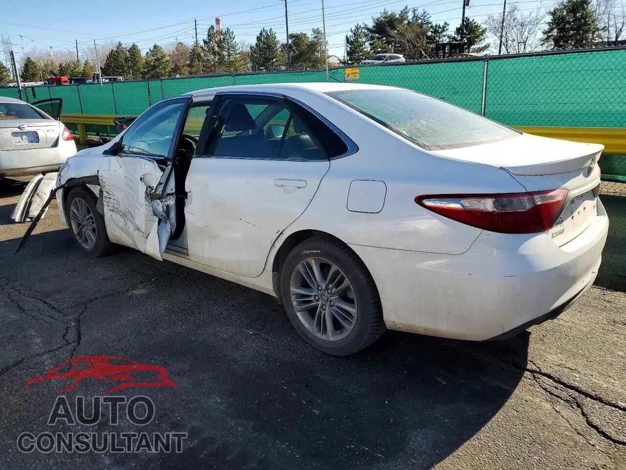 2016 TOYOTA CAMRY Damaged VIN 4T1BF1FK5GU239354 – rear exterior 2016 TOYOTA CAMRY Damaged VIN 4T1BF1FK5GU239354 – rear exterior