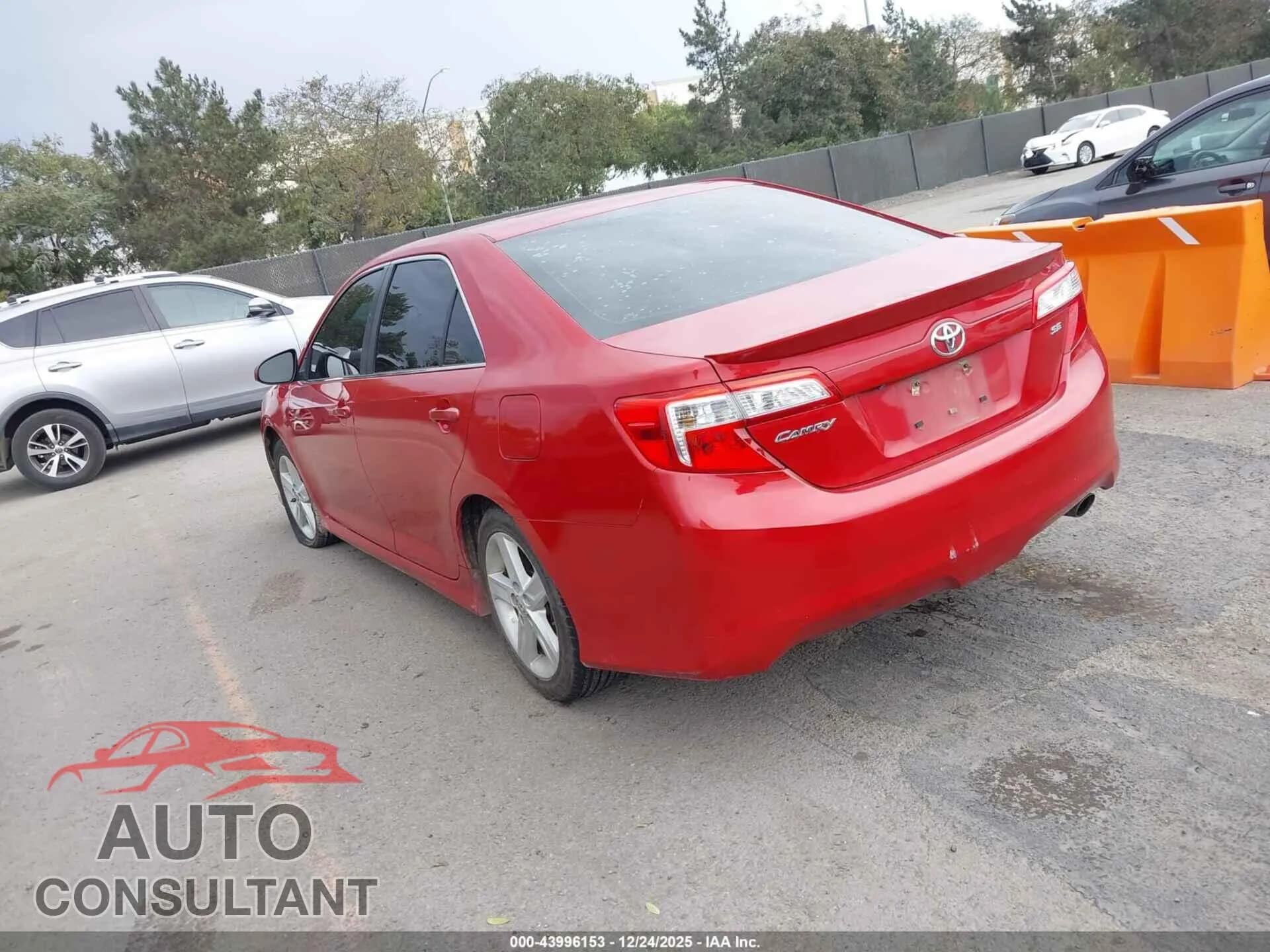 2014 TOYOTA CAMRY Damaged VIN 4T1BF1FK7EU788261 – side profile 2014 TOYOTA CAMRY Damaged VIN 4T1BF1FK7EU788261 – side profile